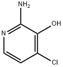 2-AMINO-4-CHLORO-3-HYDROXYPYRIDINE Structure
