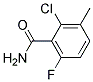 2-Chloro-6-fluoro-3-methylbenzamide, 97+% Struktur