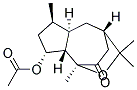 (1S-(1A,4A,5AB,6A,8B,8AA))-8-ACETOXY-1,3,3,6-TETRAMETHYLOCTAHYDRO-1,4-ETHANOCYCLOPENT(C)OXEPIN-9-ON Struktur