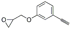 1-ETHYNYL-3-(OXIRAN-2-YLMETHOXY)-BENZENE Struktur