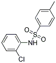 2'-CHLORO-P-TOLUENESULFONANILIDE Struktur