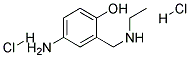 2-[(ETHYLAMINO)METHYL]-4-AMINOPHENOL, DIHYDROCHLORIDE Struktur
