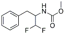 (1-BENZYL-2,2-DIFLUORO-ETHYL)-CARBAMIC ACID METHYL ESTER Struktur
