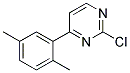 2-Chloro-4-(2,5-dimethyl-phenyl)-pyrimidine Struktur
