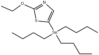 2-ETHOXY-5-(TRIBUTYLSTANNYL)THIAZOLE Structure