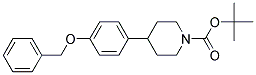 1-BOC-4-(4-BENZYLOXY-PHENYL)-PIPERIDINE Struktur