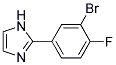 2-(3-BROMO-4-FLUORO-PHENYL)-1H-IMIDAZOLE
