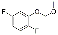 2,5-Difluoro-1-(methoxymethoxy)benzene Struktur