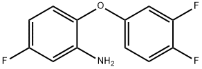2-(3,4-DIFLUOROPHENOXY)-5-FLUOROANILINE Struktur