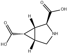 L-ANTI-ENDO-3,4-METHANOPYRROLIDINEDICARBOXYLIC ACID Structure