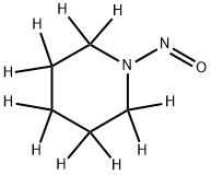 N‐ニトロソピペリジン‐D10 化學(xué)構(gòu)造式