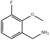 3-氟-2-甲氧基芐胺 結(jié)構(gòu)式