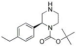 (S)-2-(4-ETHYL-PHENYL)-PIPERAZINE-1-CARBOXYLIC ACID TERT-BUTYL ESTER