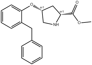 METHYL (2S,4S)-4-(2-BENZYLPHENOXY)-2-PYRROLIDINECARBOXYLATE price.