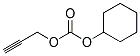 CARBONIC ACID CYCLOHEXYL ESTER PROP-2-YNYL ESTER Struktur
