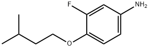 3-FLUORO-4-(ISOPENTYLOXY)ANILINE Struktur