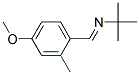 TERT-BUTYL-(4-METHOXY-2-METHYL-BENZYLIDENE)-AMINE Struktur