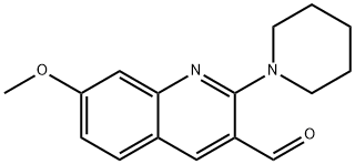 7-METHOXY-2-PIPERIDIN-1-YL-QUINOLINE-3-CARBALDEHYDE price.