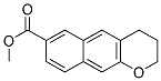 3,4-DIHYDRO-2H-BENZO[G]CHROMENE-7-CARBOXYLIC ACID METHYL ESTER Structure