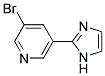 3-BROMO-5-(1H-IMIDAZOL-2-YL)-PYRIDINE