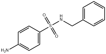 4-氨基-N-芐基苯磺酰胺 結構式