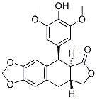 (5R,5AR,8AR)-5-(4-HYDROXY-3,5-DIMETHOXY-PHENYL)-5,8,8A,9-TETRAHYDRO-5AH-FURO[3',4':6,7]NAPHTHO[2,3-D][1,3]DIOXOL-6-ONE Struktur