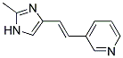 3-[2-(2-METHYL-1H-IMIDAZOL-4-YL)-VINYL]-PYRIDINE
