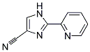 2-PYRIDIN-2-YL-1H-IMIDAZOLE-4-CARBONITRILE Structure