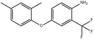 4-(2,4-DIMETHYLPHENOXY)-2-(TRIFLUOROMETHYL)ANILINE Structure