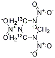 HEXAHYDRO-1,3,5-TRINITRO-1,3,5-TRIAZINE (13C3) Struktur