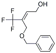 (E)-3-BENZYLOXYMETHYL-4,4,4-TRIFLUORO-BUT-2-EN-1-OL Struktur