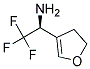 (S)-1-(4,5-DIHYDRO-FURAN-3-YL)-2,2,2-TRIFLUORO-ETHYLAMINE Struktur