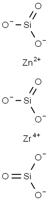 ZINC ZIRCONIUM SILICATE Struktur