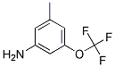 3-METHYL-5-(TRIFLUOROMETHOXY)ANILINE Structure