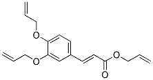 (E)-3-(3,4-BIS-ALLYLOXY-PHENYL)-ACRYLIC ACID ALLYL ESTER Struktur