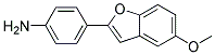 4-(5-METHOXY-BENZOFURAN-2-YL)-PHENYLAMINE 結(jié)構(gòu)式