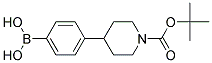 4-(1-(TERT-BUTOXYCARBONYL)PIPERIDIN-4-YL)PHENYLBORONIC ACID Structure