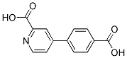 4-(4-CARBOXYPHENYL)PYRIDINE-2-CARBOXYLIC ACID Struktur