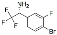 (R)-1-(4-BROMO-3-FLUORO-PHENYL)-2,2,2-TRIFLUORO-ETHYLAMINE Structure