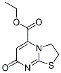 ETHYL 7-OXO-2,3-DIHYDRO-7H-[1,3]THIAZOLO[3,2-A]PYRIMIDINE-5-CARBOXYLATE Struktur