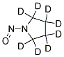 N-NITROSOPYRROLIDINE-D8 Structure
