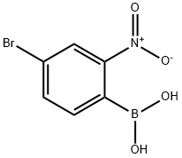 4-BROMO-2-NITROPHENYLBORONIC ACID Structure