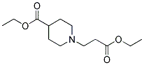 ETHYL 1-(3-ETHOXY-3-OXOPROPYL)PIPERIDINE-4-CARBOXYLATE, TECH Struktur
