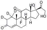 FLUDROCORTISONE-D3 Struktur