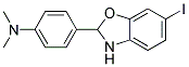 [4-(6-IODO-2,3-DIHYDRO-BENZOOXAZOL-2-YL)-PHENYL]-DIMETHYL-AMINE Struktur