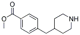 METHYL 4-((PIPERIDIN-4-YL)METHYL)BENZOATE Structure