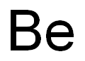 BERYLLIUM, PLASMA STANDARD SOLUTION, SPECPURE®, BE 10,000µG/ML Struktur