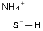 Ammonium hydrogen sulfide Structure