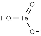Tellurous acid Structure