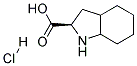 (2R, 3R, 7R)-Octahydro-1H-indole-2-carboxylic acid hydrochloride  Struktur